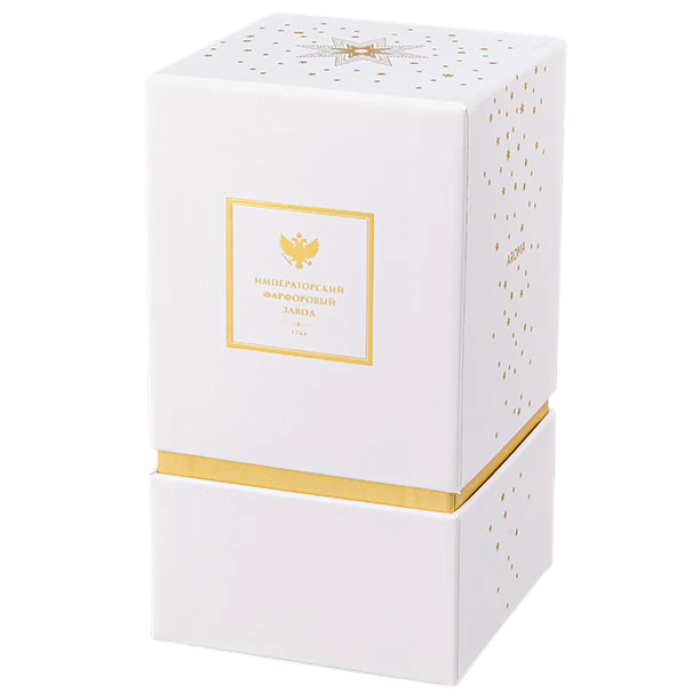 Свеча ароматическая с подсвечником "Скарлетт. Аромат Ваниль-Пачули"