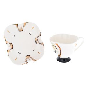 Чайная пара из фарфора "Япония. Осень" на 1 персону