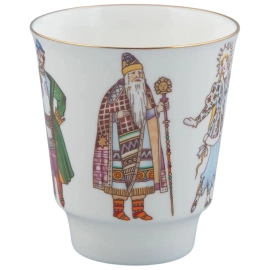 Пара чайная фарфоровая "Майская. Опера Снегурочка"