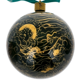 Набор ёлочных шаров "Конек-Горбунок" 3 шт, Федоскино