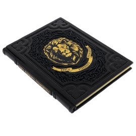 The leather-bound book "The Book of a successful Leader"