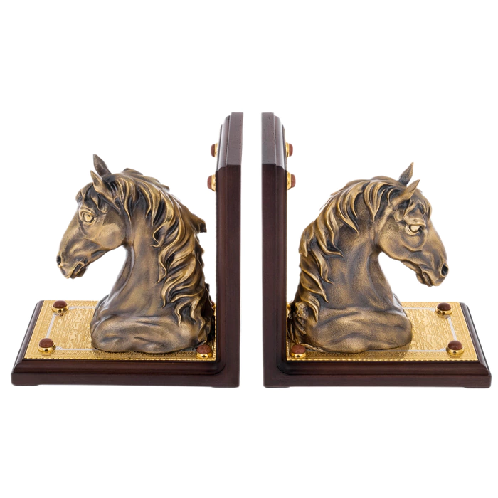 Coasters for books "Horses" Zlatoust