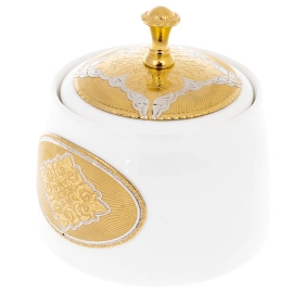 Набор чайный "Тудор" с сахарницей, на 2 персоны, Златоуст