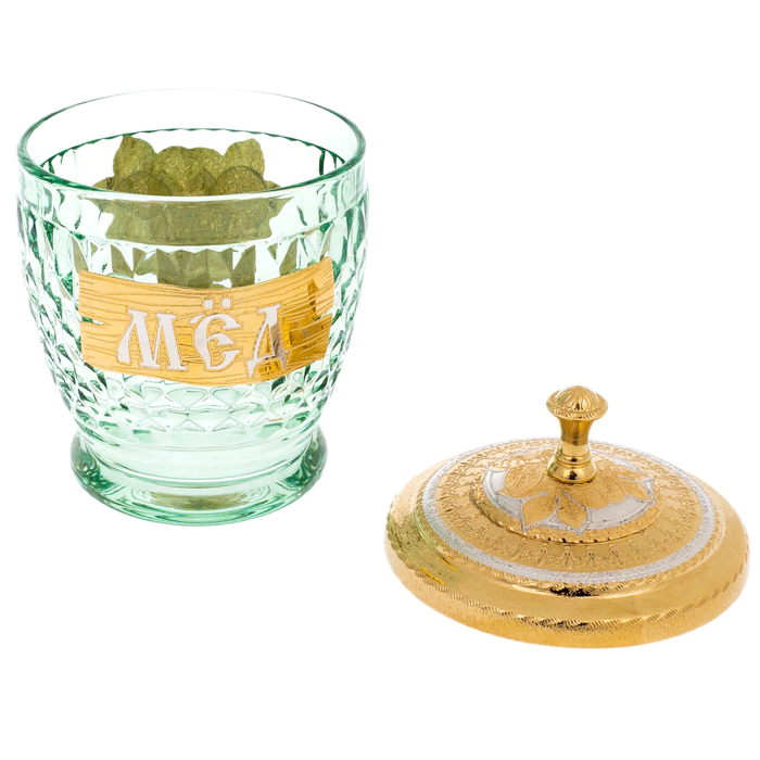 Honeydew bowl "Honey droplet" Zlatoust