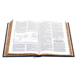 Книга в кожаном переплете "История российского флота" в подарочном коробе