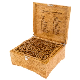 Лото подарочное из карельской березы "Русское"