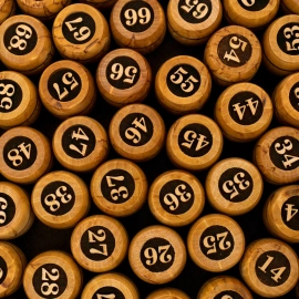 Лото подарочное из карельской березы "Русское"