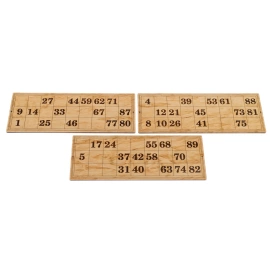 Лото подарочное из карельской березы "Русское"