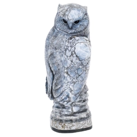 Скульптура из голубого ангидрита "Сова"