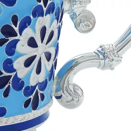 Кофейный набор "Снежинки" на 2 персоны