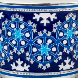 Кофейный набор "Снежинки" на 2 персоны