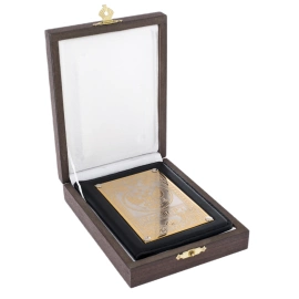 Кожаная обложка на паспорт "Герб РФ" Златоуст