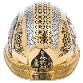 Каска сувенирная "Нефть" Златоуст