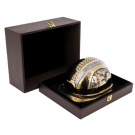 Каска сувенирная "Нефть" Златоуст