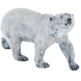 Скульптура из бронзы "Белый Медведь"