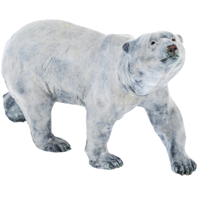Bronze sculpture "Polar Bear"