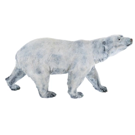 Скульптура из бронзы "Белый Медведь"