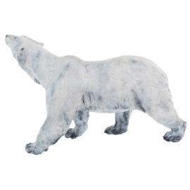 Скульптура из бронзы "Белый Медведь"