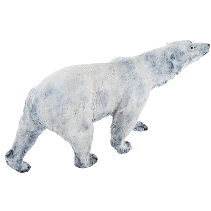 Bronze sculpture "Polar Bear"