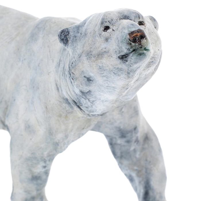 Bronze sculpture "Polar Bear"
