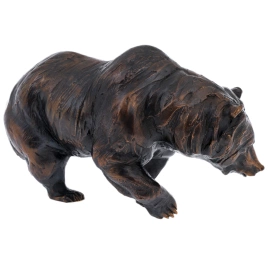 Скульптура из бронзы "Медведь"