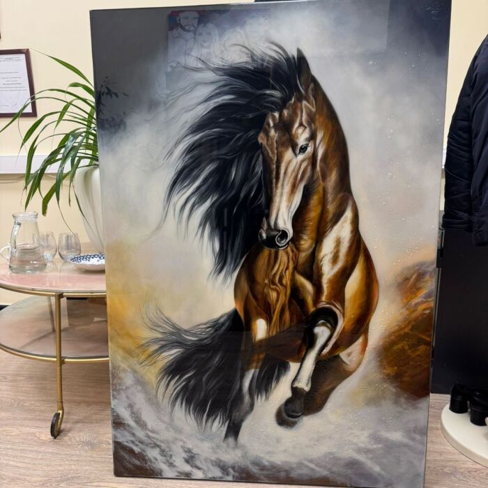 Author's mirror and jewelry panel "Victorion"