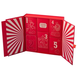 Набор фарфоровых елочных игрушек "Гранд цирк" в формате адвент-календаря, 5 шт