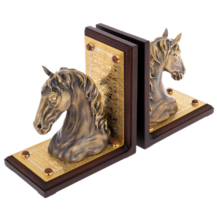 Coasters for books "Horses" Zlatoust