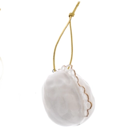 Набор елочных игрушек из фарфора "Золушка" 3 шт.