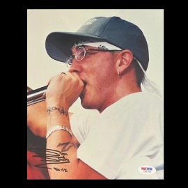 Фото с автографом рэпера Эминема