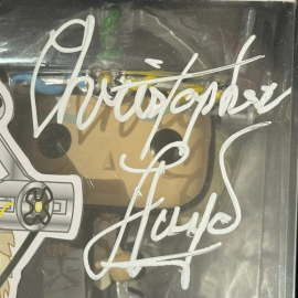 Коллекционная фигурка с автографом актера Кристофера Ллойда