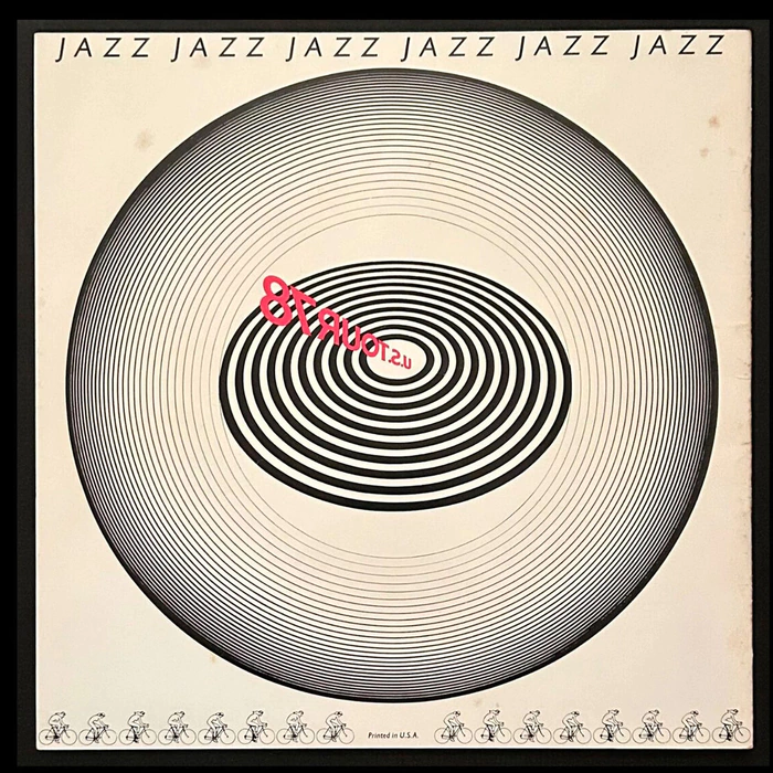 The album "Jazz" with 4 autographs of the members of the rock band Queen: Freddie Mercury, Brian May, Roger Taylor and John Deacon