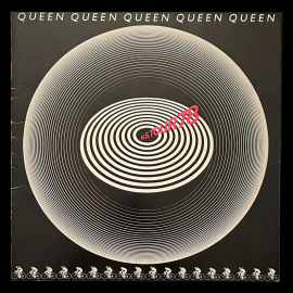 Пластинка «Jazz» с 4-мя автографами участников рок-группы Queen: Фредди Меркьюри, Брайана Мэя, Роджера Тейлора и Джона Дикона