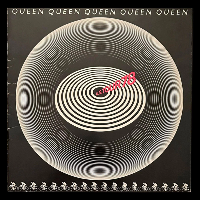 The album "Jazz" with 4 autographs of the members of the rock band Queen: Freddie Mercury, Brian May, Roger Taylor and John Deacon