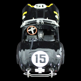 Мини-модель машины Shelby Cobra N 15 Sebring 1963 с автографом Кэрролла Шелби