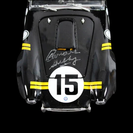 Мини-модель машины Shelby Cobra N 15 Sebring 1963 с автографом Кэрролла Шелби