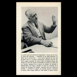 Книга «Mes joies terribles» с автографом конструктора Энцо Феррари