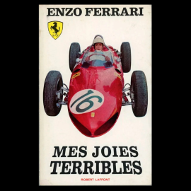 Книга «Mes joies terribles» с автографом конструктора Энцо Феррари