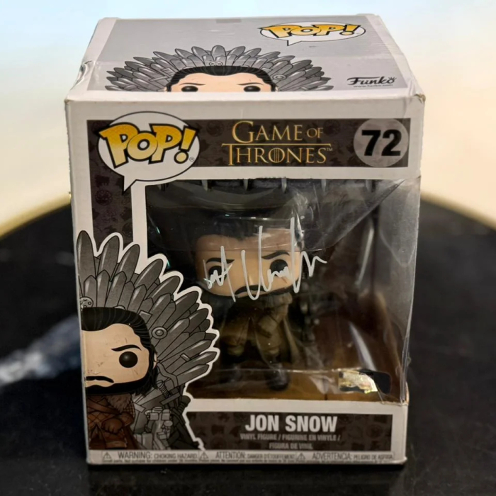 Коллекционная фигурка «Funko POP!» с автографом актера Кита Харингтона