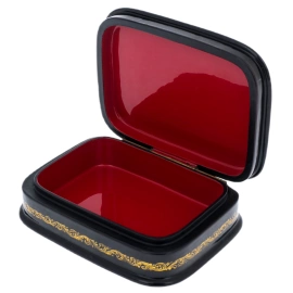 Шкатулка "Тройка" Марова, Палех