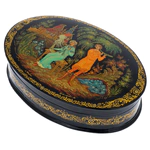 Шкатулка "Снегурочка" Максакова, Палех