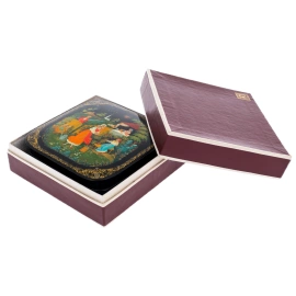 Шкатулка "Лето" Бахирева, Палех