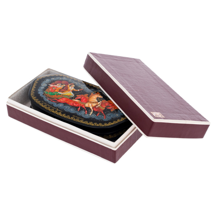 Шкатулка "Тройка" Шемякина, Палех