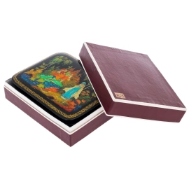 Шкатулка "Снегурочка" Иванова, Палех