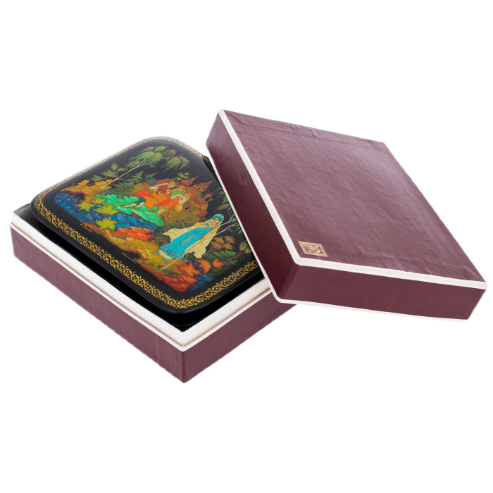 Шкатулка "Снегурочка" Иванова, Палех