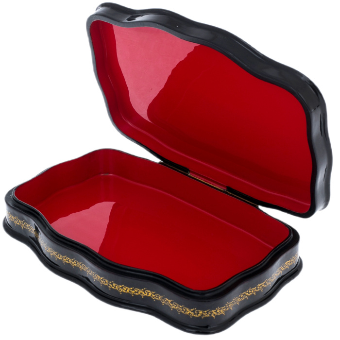 Шкатулка "Тройка" Иванова, Палех