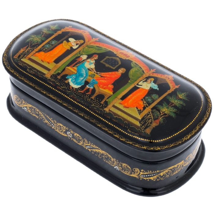 Шкатулка "Финист" Захарова, Палех