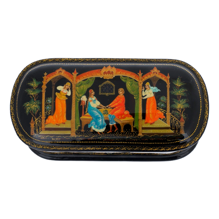Zakharov's Finist jewelry box, Palekh