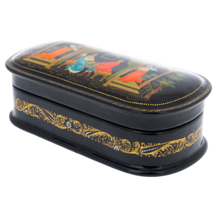 Шкатулка "Финист" Захарова, Палех