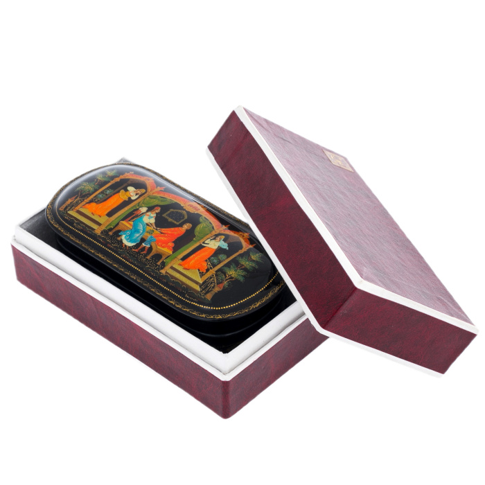 Шкатулка "Финист" Захарова, Палех